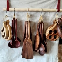 월넛 벚나무 주걱 만들기 우드카빙 세트 diy 재료 나무 조각, 월넛3