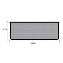 강아지 펜스 울타리 출입문 안전문 대문 휀스 개집만들기 고양이 방충망 펫도어 메쉬 개, 씨엔, 큰 180x72cm