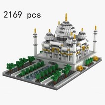 레고호환 콜로세움 루브르 박물관 스핑크스 다이아몬드 빌딩 마이크로 블록 국회 의사당 도시 벽돌 파리 에펠 탑 런던 빅 벤 아키텍처, 068 no box