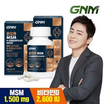 GNM자연의품격 연골 무릎 관절엔 MSM 글루코사민 비타민D, 120정