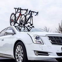 차량 지붕 거치대 자전거 랙 산악 자전거 흡착식 이동, 자전거 버전 검정색