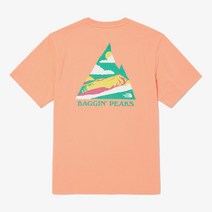 (국내매장판) 노스페이스 NT7UP08D 백패킹 반팔 티셔츠 PEACH