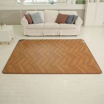 한일의료기 헤링본 우드 거실용 방수 전기장판 특대형 (270 x 183 x 17mm), 특대형 분리난방 270×183