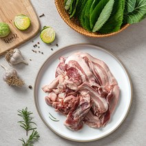 국내산 돼지 한돈 뒷고기 모듬 특수부위 부속고기, 껍항정살 500g