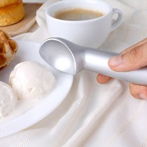 커빙 아이스크림 스쿱 홈카페 스쿠퍼 감자샐러드 화채 스쿱 주걱, 커빙 아이스크림디퍼(실버)