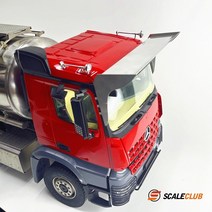 벤츠 트럭 hino 덤프 차양 용 용 scaleclub 모델 114, 벤츠 낮은 지붕