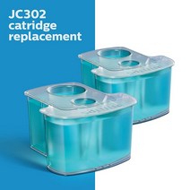 Philips 노렐코 스마트클린 셰이버 시리즈 9000 교체용 카트리지 2개입 (JC302/52)171722