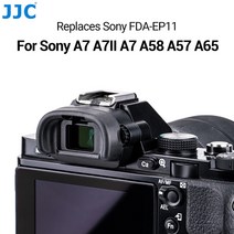 카메라 뷰파인더 확대경 호환 jjc soft camera viewfinder eyepiece eyeshade sony a57 a65 디지털 는 sony fda-ep11, 2개