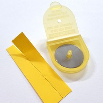행복한다이세상 홈패션 미싱 재봉틀 수예 자수 퀼트 부자재 모음1., J-08. 교체칼날 28mm 점선(2개)