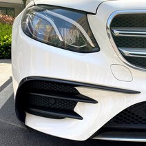 주주 벤츠 E클래스 W213 AMG 라인 패키지 범퍼 스플리터 카본 카나드 안개등 풀 커버 E63 E53, 전기형