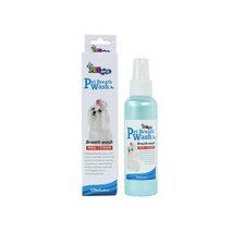 입냄새제거 청결 입냄새 먹는치약 구강 세정액 120ml 강아지구강청정제 위생 애견, 1개