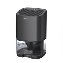 1000ML 휴대용 프리미엄 제습기 2 in 1 공기 청정기 방 주방 음소거 수분 흡수 장치 가정용 전기 건조기, Black_미국 플러그