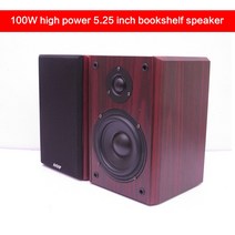 패시브 북쉘프 스피커 100W 5.25 인치 홈 고출력 책장 스피커 패시브 데스크탑