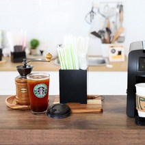 Cafe매장 탕비실 커피스틱 카페 빈 스트로우 디스펜서L 레스토랑식기정리, 단품
