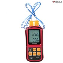 O대동상사 디지털 2채널온도계 B-GM1312 -200~1372℃ 접촉식센서