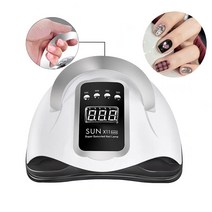 Fowod 66개 LED 280W 센서 인스턴트 UV 네일 램프, 1개