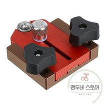 밴드쏘 자동 톱 기계 데이블 조정 가능한 슬라이딩 롤러 테이블 라우터 밴드 톱용 눈물 지그 페더 보드, 01. 레드