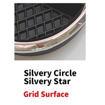 휠캡 휠커버 3D 미러 그릴 배지 전면 W204 엠블럼 W205 W212 W213 W176 W246 W177 A B C E G 클래스 ML CLA GLA GLC GLE C117 D, 34.Grid Silvery - Metris 2015-