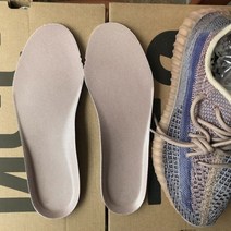 원래 깔창 베스트셀러 47 인치Yeezy 350 700 750 안개꽃 백조 화이트 엔젤 블랙 아메리카 커스텀 에디션 패드 정형용, Blue brown_36