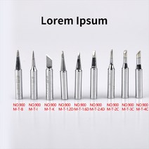 납땜기 인두기 내부 가열 납땜 인두 팁 자동 기계 나이프 형 헤드 무연 936 팁, 08 900M-T-1.2D
