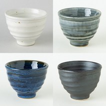 국산 도자기 물컵 핸드메이드 작은물잔 한정식 찻집 물잔 굽 돌비컵 250ml, 블랙