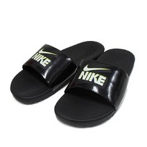 나이키 카와 슬라이드 펀 GS 슬리퍼 블랙 학교 학생 스포츠 DD3242 001