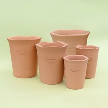 로자리안 웨이브 화분 테라코타 국산 수제 토분 마이플랜트, 허니