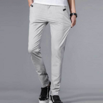 마켓UB 빅사이즈 남자 데일리 바지 직장인 학생 밴딩 팬츠 (부재시+문자e) 생활DAY6