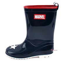 SPR_캐릭터장화 네이비 초등학생 레인부츠 어린이 아동 주니어 키즈_spr