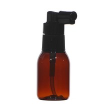 허브스프레이 헤어 스프레이용기 검정 흰색캡 20~500ml, 30ml, 갈색용기(F) 검정캡, 1개