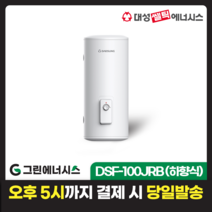 전기온수기 설치 대성쎌틱 DSF 저장식 축열식 전기온수기 서울 경기 부산 전국배송, DSF-100JRB 저장식 전기온수기(하향식)