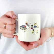 주문제작 머그컵 굿즈 소량 대량 인쇄, 오른쪽, 오른쪽