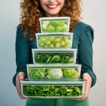 네덜란드 메팔 이지클립 유리 반찬통 밀폐용기 내열유리 밥용기 5종 택1, 이지클립 글라스 700ml, 1개