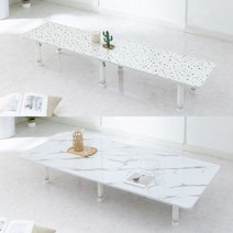 이반가구 접이식 대형 칼라테이블 식탁 사각형 집들이상 손님상, 칼라테이블 1800x400, 그린, 4단