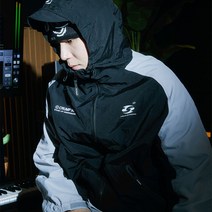 리플렉티브 윈드 자켓 [블랙그레이]