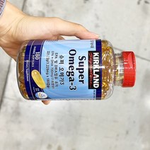 KIRKLAND SIGNATURE 슈퍼 오메가3 180CT 장용성캡슐, 단품