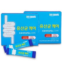 프로바이오틱스 유상균 프로바이텍스 장가스제거 장에좋은식품, 유산균(딸기맛)케어 30포x2박스
