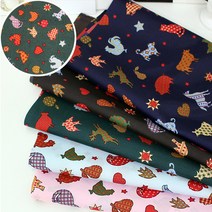 (천마마-방수천) 식탁보 방수가방 양면방수 동물농장 4color, 302그린