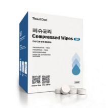 티슈도리 압축미니티슈 300매, 3세트