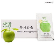 넉넉한사람들 풋사과즙 선물용사과즙 100ml x 50포