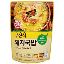 오뚜기 부산식 돼지국밥 곰탕, 500g, 12개