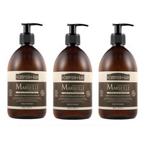 ﻿오가닉 올리브 오일 마르세유솝 르꽁뚜아르뒤뱅 최화정 클렌저 500ml 3개