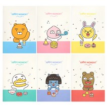 카카오프렌즈 해피모먼트 신학기 무선제본 노트 프로도, 50개