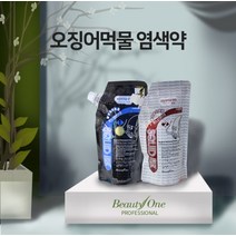 뷰티원 원조 2024년 신형 오리지날 특허제품 스쿼드오징어먹물염색약 1제+2제 총1000ml 미용실 업소용 대용량 흰머리와 새치커버로정말 부드러운제품, 4N 내츄럴브라운