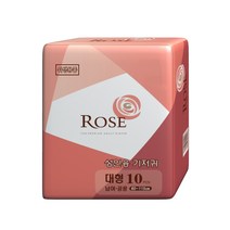 로즈 성인용 테이프형 대형 일반형 10매 성인기저귀, 1팩, 10매입