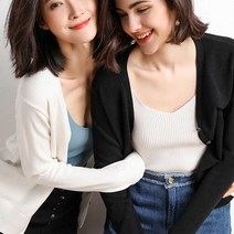 joyce shop *신상*가디건 가디건 여성 롱 쉬폰 여름 여자 로브 비치웨어 숏 미니 니트 봄