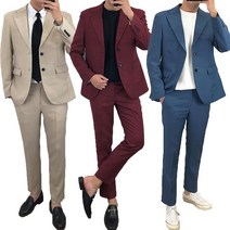 베로핏 8컬러 남자 가을 세미 캐주얼 빅사이즈 클래식 정장 수트