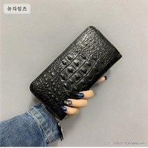 여성 슬림 지퍼 장 지갑 20 30 40 대 악어