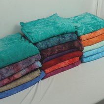 원단대장 물나염 타이다이 폴리스판 자가드 3마묶음 의류용, 랜덤-9(듀드롭 물방울)