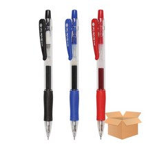 (JAVA) 자바 바인더젤펜 0.5 12자루X1타 (옵션) 중성펜 겔펜, 파랑